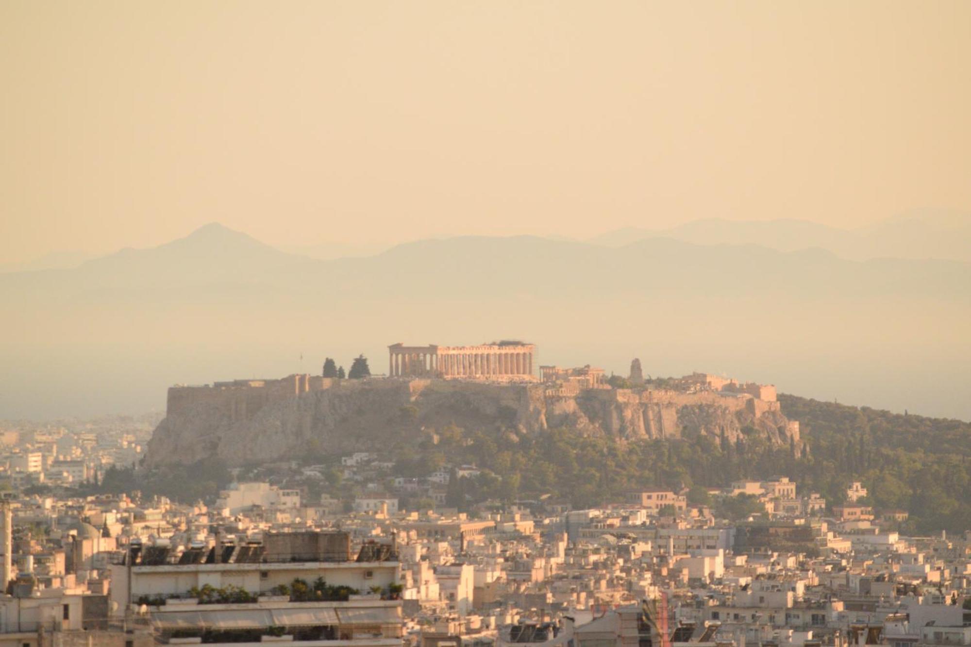 Apartamento Acropolis Panorama Studio Atenas Exterior foto